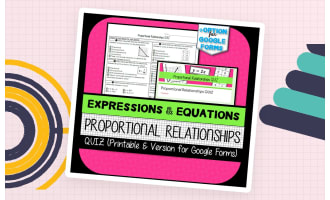 Proportional Relationships QUIZ
