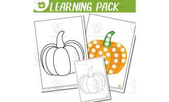 Pumpkin Activity Set | Coloring, Templates, Tracing & Dot-to-Dot