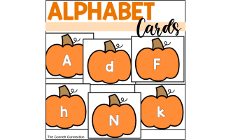 Pumpkin Alphabet Cards