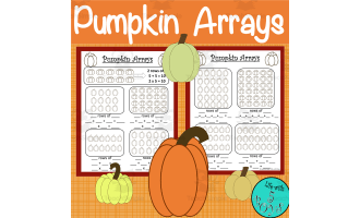 Pumpkin Arrays Math Activity