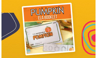 Pumpkin Creative Writing Booklet - Fall Reading & Writing Activity
