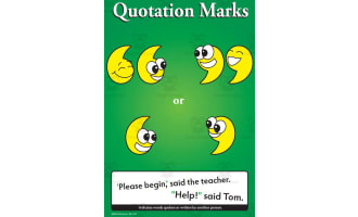 Punctuation - 6 x A3 Posters PLUS 12 x Activity Sheets
