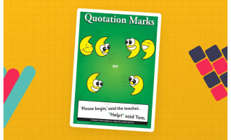 Punctuation - 6 x A3 Posters PLUS 12 x Activity Sheets