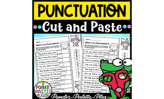 Punctuation Practice - Cut and Paste