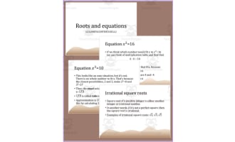 Quadratic Equations and Cubic Equations Editable PowerPoint for 8th Grade 8.EE.A.2