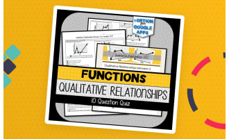 Qualitative Relationships between Two Variables QUIZ