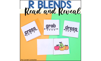 R Blends Read and Reveal Blending Cards