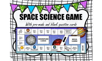 Race to Space Board Game