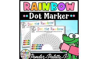 Rainbow Dot Marker Activity