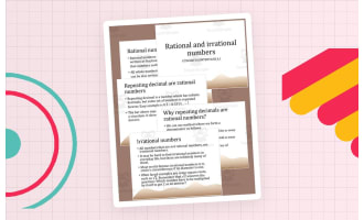 Rational and Irrational Numbers Editable PowerPoint 8.NS.A.1