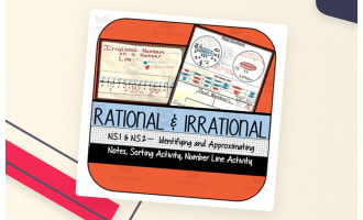 Rational & Irrational Numbers: Sorting & Approximating on a Number Line