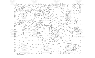 Rattlesnake Extreme Difficulty Dot-to-Dot / Connect the Dots PDF