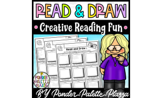 Read and Draw Activity - Literacy and Art