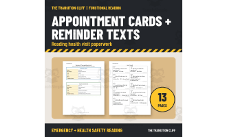 Read Appointment Cards and Reminder Texts for Health Visits