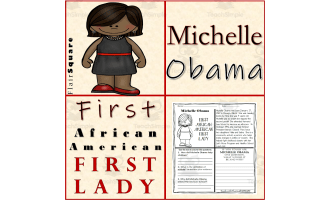 Reading Comprehension for Black History Month: Michelle Obama