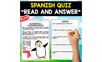 READING COMPREHENSION IN SPANISH | EL PINGUINO
