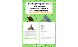 Reading Comprehension Mountain | Grade 3 Informational Texts