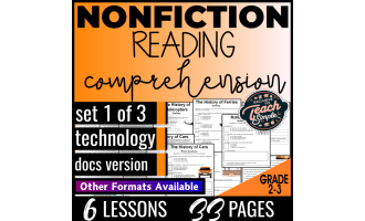 Reading Comprehension Nonfiction Set 1 - Technology (Google Docs)