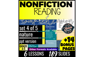 Reading Comprehension Nonfiction Set 4 - Nature (PPT)