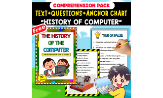 READING-COMPREHENSION PACK | HISTORY OF COMPUTER | 20 FREE PAGES