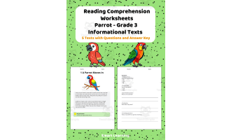 Reading Comprehension Parrot | Grade 3 Informational Texts