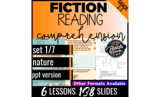 Reading Comprehension Passages Fiction Set 1 - Nature (PPT)
