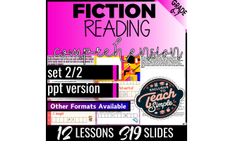 Reading Comprehension Passages Fiction Set 2 (PPT)
