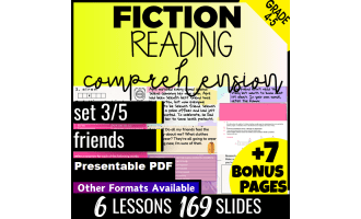 Reading Comprehension Passages Fiction Set 3 - Friends Presentable PDF