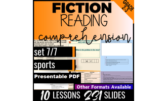 Reading Comprehension Passages Fiction Set 7 - Sports Presentable PDF