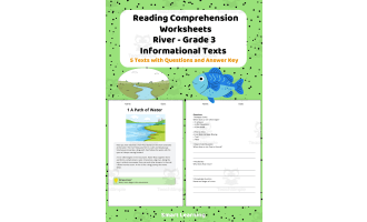 Reading Comprehension River | Grade 3 Informational Texts