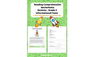 Reading Comprehension Rockets | Grade 3 Informational Texts