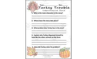 Reading Comprehension: Turkey Trouble