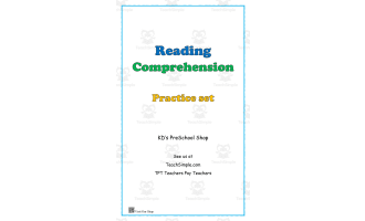 Reading Comprehension Worksheets (Jax)