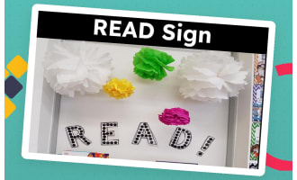 Reading Corner Sign