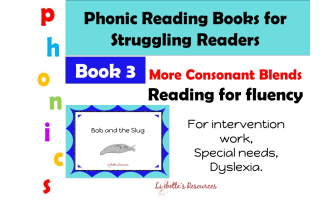 Reading Intervention for Struggling Readers: More Consonant Blends