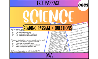 Reading Passage 21: DNA (Google Docs)