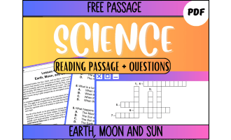 Reading Passage 42 Earth, Moon and Sun PDF