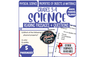 Reading Passages on Properties of Objects and Materials (Google Drive)