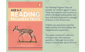 Reading Progress Test 1B - Age 6-7 - KS1- Fleetfoot the Fawn