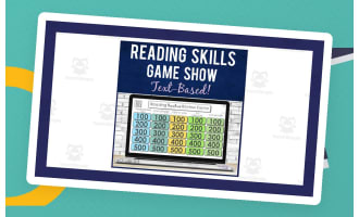 Reading Skills Game Show