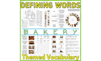 Reading Writing Games | Word Definitions 3
