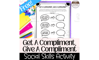 Receiving And Responding To Compliments Worksheet For Kids