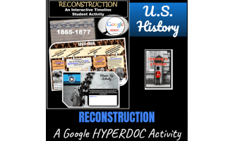 Reconstruction: Post Civil War Timeline Activity