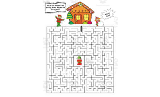 Reindeer Maze