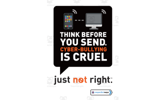 Respectful Ways: Class Sign: Cyberbullying is Cruel