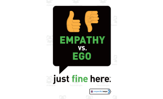 Respectful Ways: Class Sign: Empathy vs. Ego