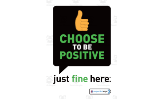 Respectful Ways: Class Signs: Choose To Be Positive