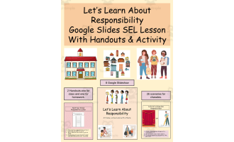 Responsibility Google Slides SEL Presentation with Handouts