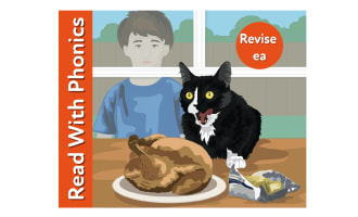 Revise ea. Read with phonic story 'Bad Cat'.