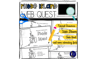 Rhode Island WebQuest Printable Book